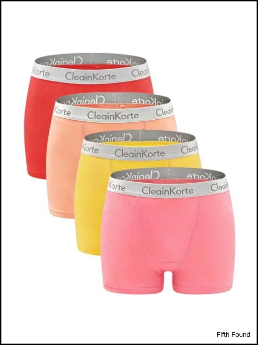 Cotton Mid-High Waist Full Coverage Boy Shorts 4-Pack